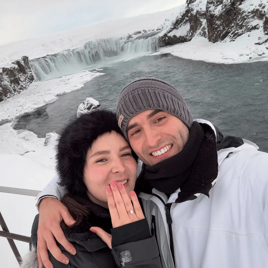 Anillo de compromiso diseñado para Fernanda Hierro