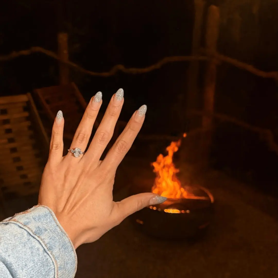 Anillo de compromiso diseñado para Adrián Leyva