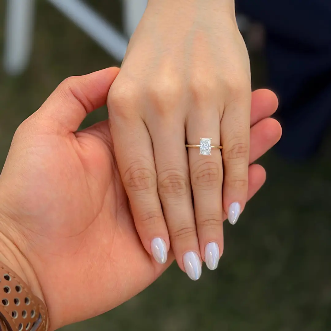 Anillo de compromiso diseñado para Manuel Bojórquez